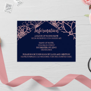 D'accompagnement Carte de boîtier mariage en silo rose