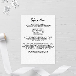 D'accompagnement Carte de boîtier Mariage Heartstrings