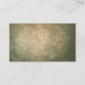 D'accompagnement Carte de boîtier Mariage Iris Burgundy et Cream (Dos)