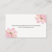 D'accompagnement Carte de boîtier Mariage pour tulipes à aquarelle (Devant)