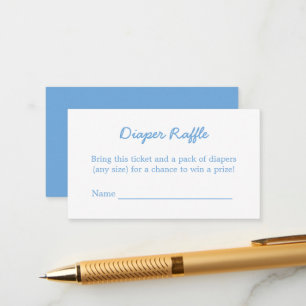 D'accompagnement Carte de boîtier minimaliste pour couches Bleues B
