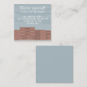 D'accompagnement Carte de boîtier mobile Brownstone personnalisée (Devant / Derrière)