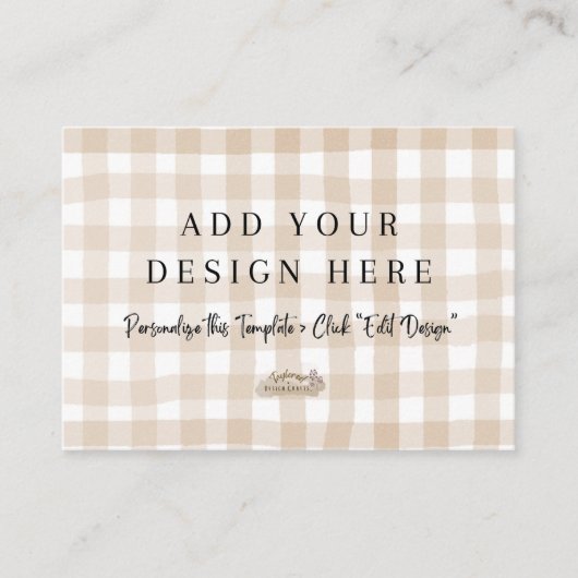 D'accompagnement Carte de boîtier neutre de 3,5 po x 2,5 po (Devant)