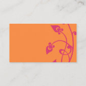 D'accompagnement Carte de boîtier Orange Blossom (Dos)