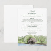 D'accompagnement Carte de boîtier personnalisée (Devant / Derrière)