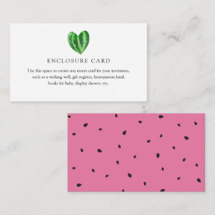 D'accompagnement Carte de boîtier personnalisée Watermelon