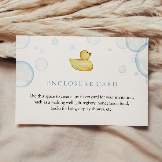 D'accompagnement Carte de boîtier pour canard en caoutchouc