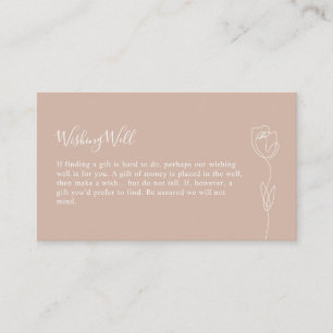 D'accompagnement Carte de boîtier pour Rose de ligne Whimssical