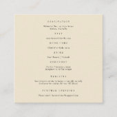 D'accompagnement Carte de boîtier Qr Code personnalisée Photo moder (Devant)