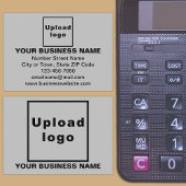 D'accompagnement Carte de boîtier rectangle gris de marque commerci