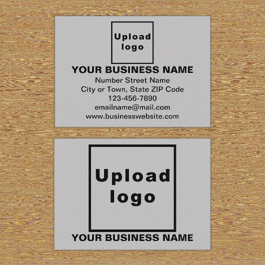 D'accompagnement Carte de boîtier rectangle gris de marque commerci