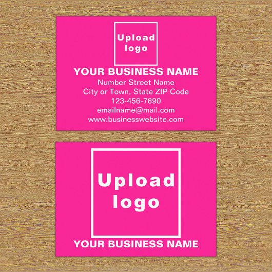 D'accompagnement Carte de boîtier rectangulaire rose de marque comm