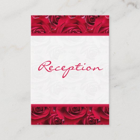 D'accompagnement Carte de boîtier Red Roses Galore (Devant)