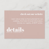 D'accompagnement Carte de boîtier rétro moderne (Devant)