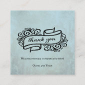 D'accompagnement Carte de boîtier RSVP de l'événement Mariage QR (Dos)