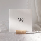 D'accompagnement Carte de boîtier RSVP minimale du code QR moderne