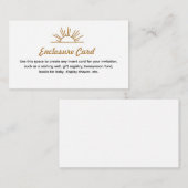 D'accompagnement Carte de boîtier Sunshine Retro (Devant / Derrière)