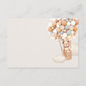 D'accompagnement Carte de boîtier vierge Brown Bear Balloons (Devant)