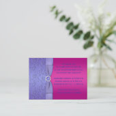 D'accompagnement Carte de boîtier violet à puce à puce à puce Fuchs (Debout devant)