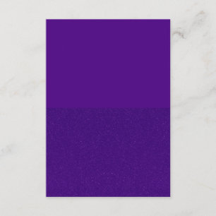 D'accompagnement Carte de boîtier violet bicolore personnalisée