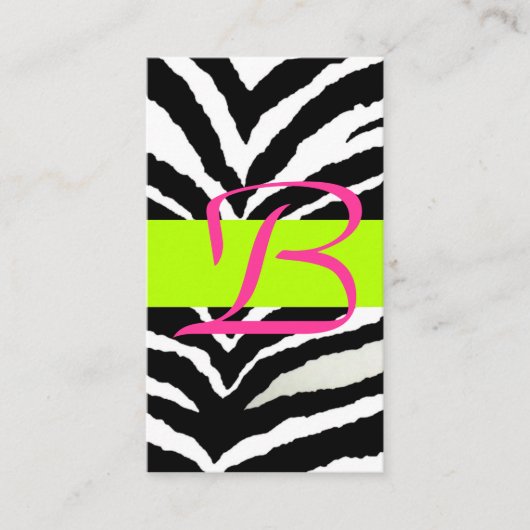 D'accompagnement Carte de boîtier Zebra (Devant)