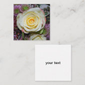 D'accompagnement carte de bouquet de fleurs  (Devant / Derrière)