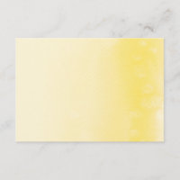 CARTE DE CHEMISE :: aquarelle ombre jaune