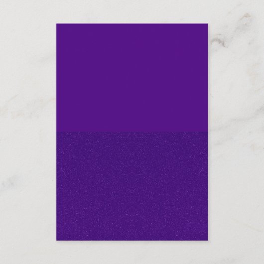 D'accompagnement Carte de clôture divisée violette – Solide, bruit (Devant)