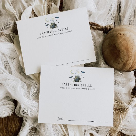 D'accompagnement Carte de conseil Baby shower d'Halloween