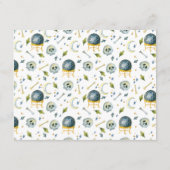 D'accompagnement Carte de conseil Baby shower d'Halloween (Dos)