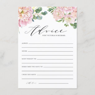 D'accompagnement Carte de conseil Mariage Rose couleur rose vif