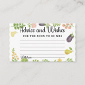 D'accompagnement Carte de conseil sur le marché | Fête des mariées (Devant)