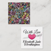 D'accompagnement Carte de couture / Seamstress / Cadeau (Devant / Derrière)