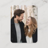 D'accompagnement Carte de décoration avec fausses roses blanches em (Dos)