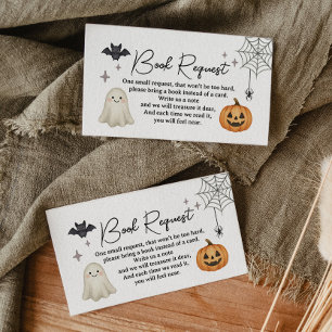 D'accompagnement Carte de demande de Baby shower Halloween