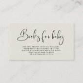 D'accompagnement Carte de demande de baby shower moderne et élégant (Devant)