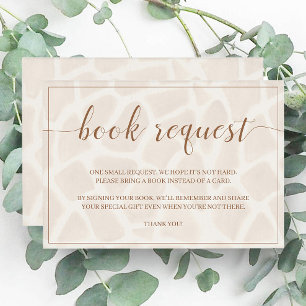 D'accompagnement Carte de demande de Baby shower Safari Giraffe