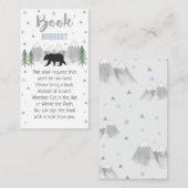 D'accompagnement Carte de demande de carnet d'ours d'aventure 3,5 x (Devant / Derrière)