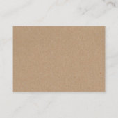 D'accompagnement Carte de demande de chanson de mariage en cassette (Dos)