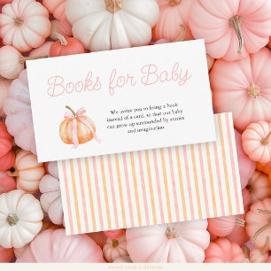 D'accompagnement Carte de demande de livre pour Baby Shower avec ci