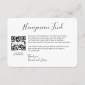 D'accompagnement Carte de demande de lune de miel à insérer dans un (Devant)