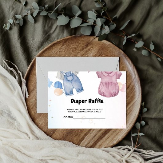 D'accompagnement Carte de demande de rabat de couches pour bébé Boh
