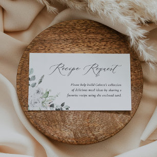 D'accompagnement Carte de demande de recette de salle de bain flora