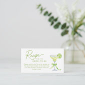 D'accompagnement Carte de demande de recette pour la future mariée (Debout devant)