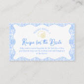 D'accompagnement Carte de demande de recette pour le citron et la F (Devant)