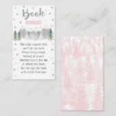 D'accompagnement Carte de demande de réservation Adventure Pink 3.5 (Devant / Derrière)