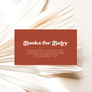 D'accompagnement Carte de demande de réservation de Baby shower en 