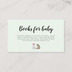 D'accompagnement Carte de demande de réservation de baby shower pou