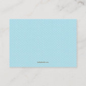 D'accompagnement Carte de demande d'insertion de Baby shower de la (Dos)