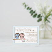 D'accompagnement Carte de demande d'insertion du carnet de Baby sho (Debout devant)